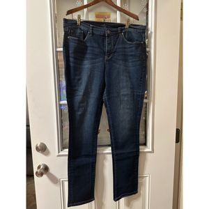 NY & Co Dark Wash Soho Jeans